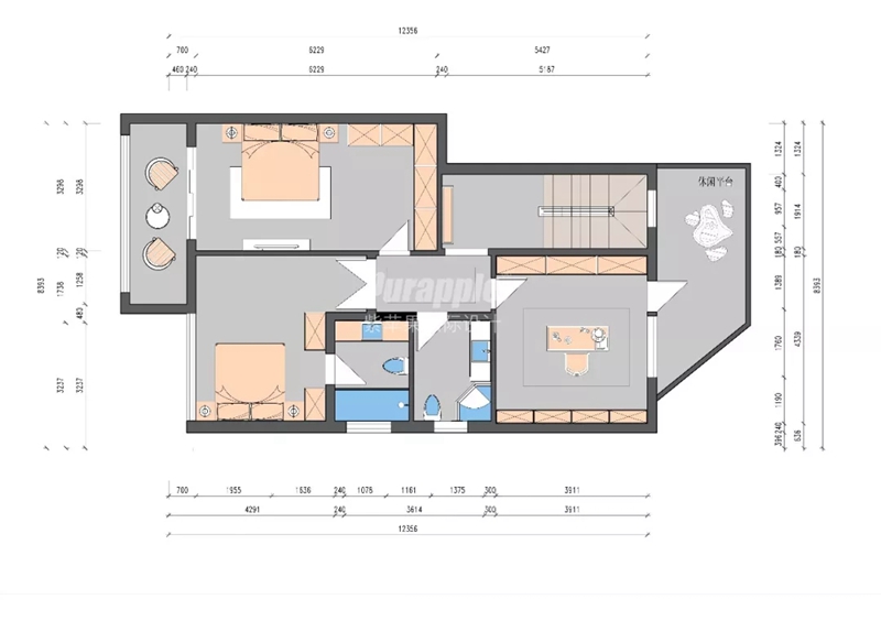 無錫紫蘋果裝飾.jpg 裝修效果圖